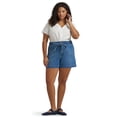 thumbnail image 3 of Lee® Women's Plus Heritage Bow Tie Short, Sizes 16W-26W, 3 of 8