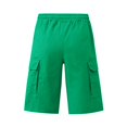 thumbnail image 6 of XDZJLR Big And Tall Cargo Shorts Men Casual Shorts With Pockets And Drawstring Solid Color Versatile Hiking Shorts Green 2Xl, 6 of 7