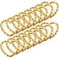 thumbnail image 4 of DESIGNICE 100pcs Heart Shape Key Rings DIY Key Chain Rings Handcrafted Rings Open Rings, 4 of 4