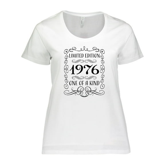 Inktastic Limited Edition 1976 One of a Kind Women's Plus Size T-Shirt