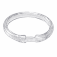 thumbnail image 3 of 12 Pack Shower Curtain Rings Hooks Plastic Snap Closure Easy Glide Rust Free Fits All Standard Shower Rods Clear, 3 of 6