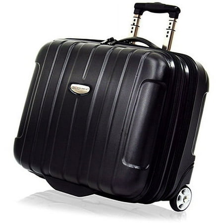 Rolling Briefcase 2 Sect Royal Black