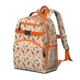 thumbnail image 2 of Purple Boho Tribal Floral and Mandalas Pattern Backpack for School,Cute School Bag,Schoolbag with Adjustable Shoulder Straps & Padded Back,15.25"x11.5"x5.25", 2 of 5
