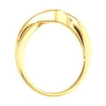 thumbnail image 2 of 1/4 Carat Channel Set Diamond Solitaire Engagement Ring Band in 14K Yellow Gold (Ring Size 4.5), 2 of 4