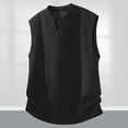 thumbnail image 2 of Admvng Tank Tops Men Summer Casual Fashion Solid Color Sleeveless Round-Neck Tank Top M-5XL, 2 of 7
