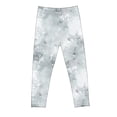 thumbnail image 2 of Odeerbi 3-8 Years Kids Girls Floral Leggings Stretchy Tights Compression Pants Soft Comfortable Ankle Length Pantyhose, 2 of 6
