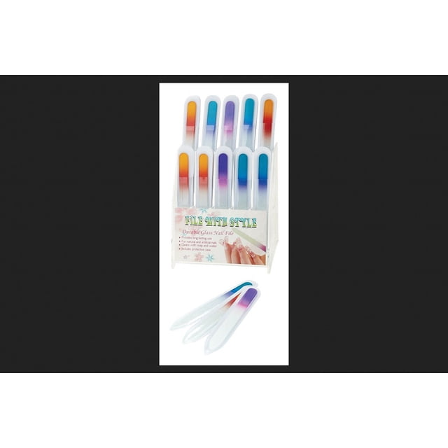 Lima de uñas Diamond Visions Glass, paquete de 1