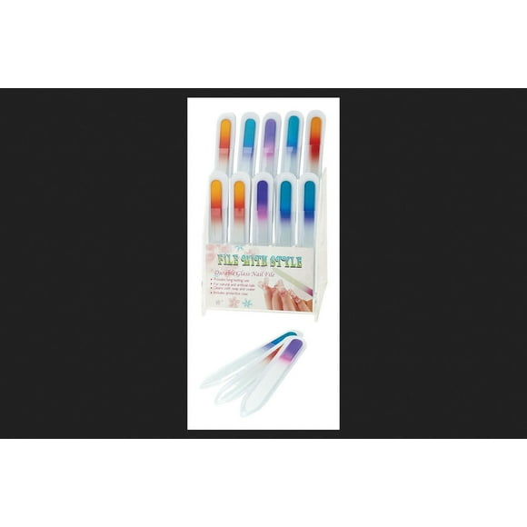 Lima de uñas Diamond Visions Glass, paquete de 1