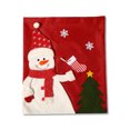 thumbnail image 3 of Moyic Cubierta trasera de silla navideña, decoración de asiento de de comedor, funda de tela no tejida de lino de Papá Noel, fiesta de cocina, Kits de decoración para fiestas Tipo 2 Moyic HA009193-02, 3 of 6