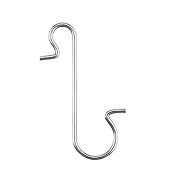 Pack of 100 S-Shaped Hooks for Christmas Ornaments hristmas Tree Pendant Decoration New Year Home Navidad