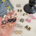 thumbnail image 5 of 3 per Pack Metal Material No Sew Jean Buttons Tighten Buckles, Detachable Waist Body Fit  Waist Tightener For Women's Skirts, Pants, Jeans, Pant, 5 of 10