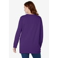thumbnail image 2 of Woman Within Plus Size Fleece Sweatshirt, 2 of 5