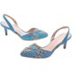 thumbnail image 1 of Elegant Rhinestone Women Sandals High Heel Design Wedding Prom Party Comfortable Fit 1 Pair, 1 of 2