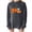 Gray, variant on APEXFWDT Women's Thanksgiving Sweatshirt Pumpkin & Maple Print Crew Neck Sweatshirt Drop Shoulder Holiday Casual Sweatshirt,XXL,Beige