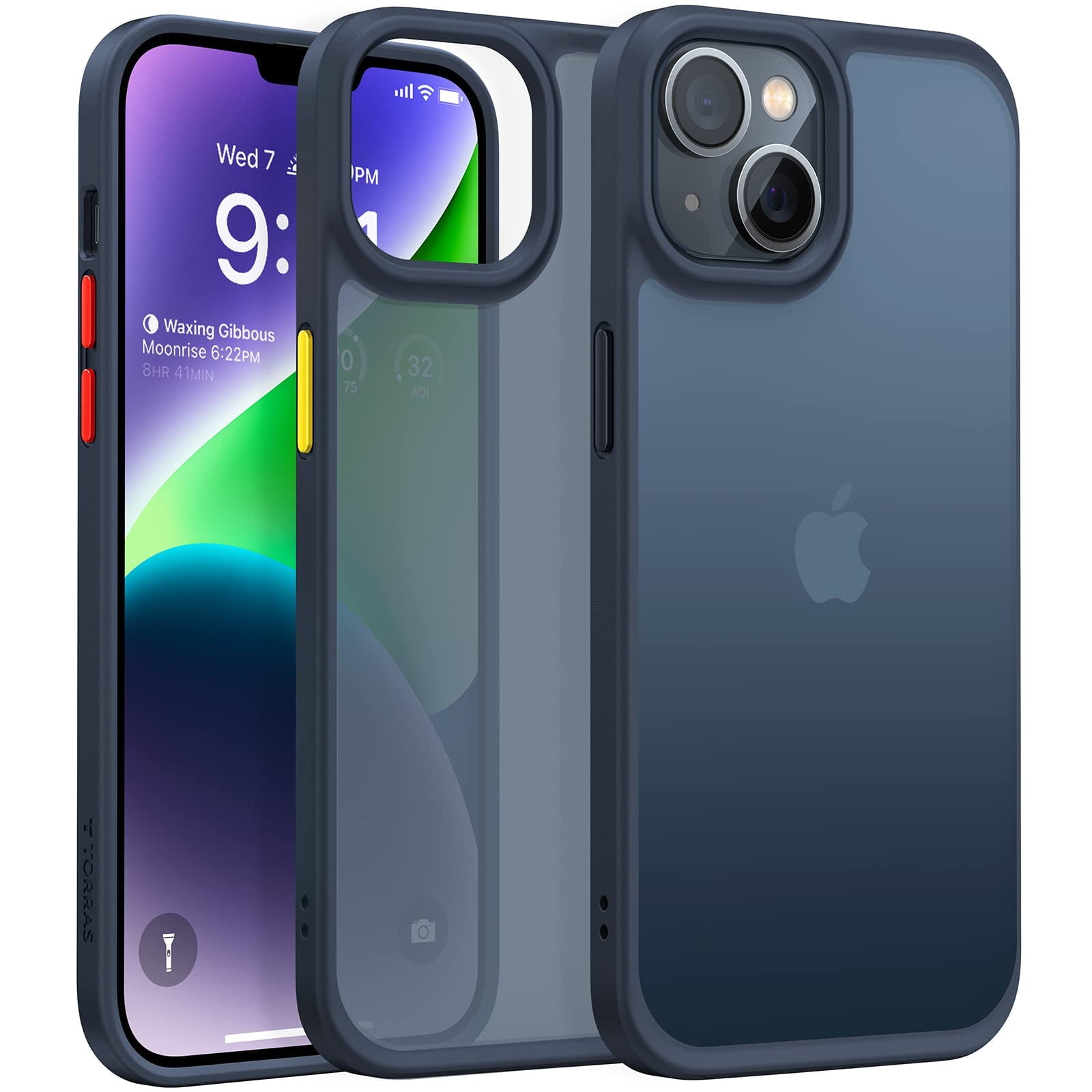 Torras iPhone 14 Pro Max Phone Case, Guardian Series, Black, 1