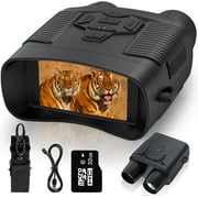 SuntekCam Night Vision Goggles Night Vision Binoculars with 32GB SD Card 24MP/1080P 5x Zoom Suitable for Hunting at Night and Taking Pictures and Videos in Dark Environments