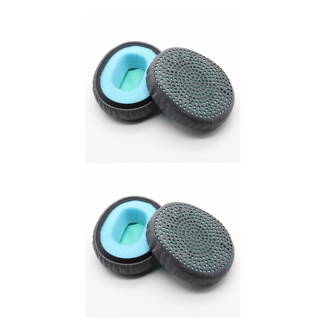 Methold Auriculares Cojín Gaming Ear Pads Earpads Reemplazo de auriculares para Skullcandy Riff Auriculares compatibles con Bluetooth Azul 2piezas