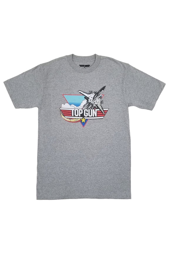 Mens Big & Tall Heather Gray Short Sleeve Graphic Tee T-Shirt LT