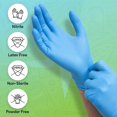 thumbnail image 4 of Guantes desechables FifthPulse de nitrilo, 3 mm, grandes, 1000 unidades, 4 of 8