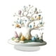 thumbnail image 2 of Huevos de Pascua Decoración de conejos, señal de mesa, decoración de Pascua 2D, coleccionable, placa de escritorio acrílico para comedor de encimera Estilo A, 2 of 10
