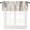 Beige, variant on Beige Grey Curtain Valance for Windows/Kitchen/Living Room/Bedroom, Abstract Mottled Art Retro Modern Painting Rod Pocket Window Treatment Short Drape Topper Small Tier Cafe Curtains Panel 54X18