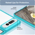 thumbnail image 4 of for Google Pixel Fold Clear Case, Transparent Pixel Fold Back Cover TPU + PC Shockproof Drop Protection Slim Phone Case for Google Pixel Fold 2023 - Blue, 4 of 14