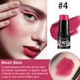 thumbnail image 6 of Blush & Contour & Highlighter Stick + Pink Makeup Brush 4-Piece Set,Multi-use Makeup Stick for Eyes,Lips & Cheeks, 6 of 11