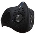 thumbnail image 2 of Cubrebocas Deportivo de Neopreno, filtro de cabon activado. Color Negro DM CBBDMM0001, 2 of 3