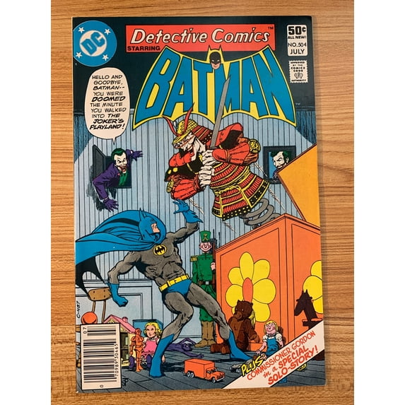 Detective Comics #504 Comic Book