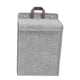 thumbnail image 4 of Cesto de ropa sucia plegable para colgar, organizador de ropa sucia con asa de transporte grande Gris Medio, 4 of 9