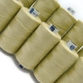 thumbnail image 3 of 20 Pcs Polyester Spun Green Wholesale Quilting Sewing Supply Thread Hand Machine, 3 of 4