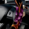 thumbnail image 5 of Grape Car Wheel Cover, 14.5 Inch Printing PVC Leather Steering Wheel Cover Auto Accessories, 5 of 6