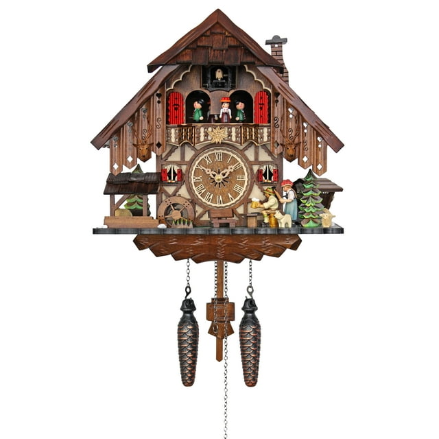 Engstler Horloge Coucou Quartz - le Buveur de Bière Joyeux