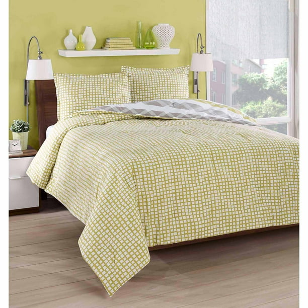 City Loft Origmai Stripe 3Piece Comforter Mini Set