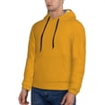 thumbnail image 3 of Sikiie Goldenrod Men's Hoodie, Essentials Hoodie, Sweatshirt, Pullover Hooded Sweatshirt for Men-XX-Large, 3 of 7