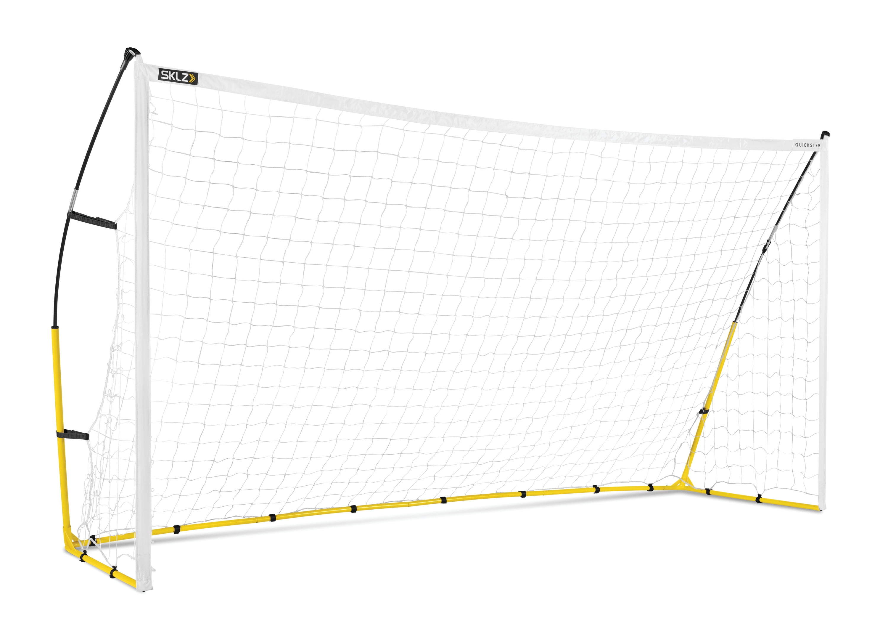 SKLZ Quickster Soccer Goal Quick Set-Up Ultra Portable Soccer Goal 12x6, 8x5, or 6x4 