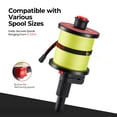 thumbnail image 3 of Piscifun Speed E Fishing Line Spooler, Portable Reel Spooling System and Line Winder for Spinning, Baitcasting and Spincast Reels, Adjustable Rod and Table Mount Design, 3 of 8