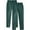 A-Dark Green, variant on Male Hop Pants Casual Solid Color Track Lace Up Workout Pants With Pocket 2 Pcs