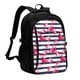 thumbnail image 1 of Balery Flamingos Mochila con carga USB para hombre y mujer - Mochila impermeable y antirrobo para laptop con puerto USB para viajes, trabajo, 1 of 7
