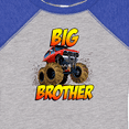 thumbnail image 4 of Inktastic Big Brother Monster Truck Boys Baby Bodysuit, 4 of 5