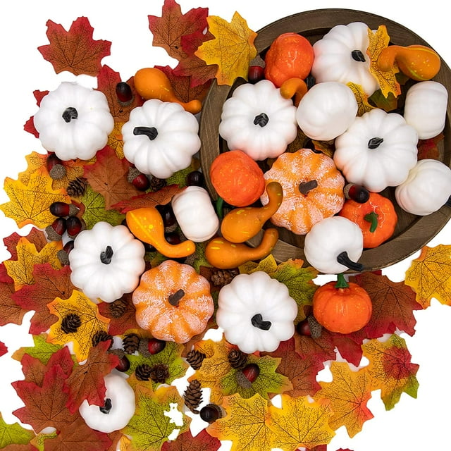 Decoración de calabaza de Halloween - combinación de 218 piezas Ormromra WMPH-1438