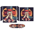 thumbnail image 2 of Psychedelic Clown Joker PS4/PS4 Pro/PS4 Slim Skin Sticker For Console And Controller Skins, 2 of 6