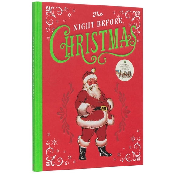 Classic Children's Books The Night Before Christmas - With Fold-Out Decoration, (Hardcover)