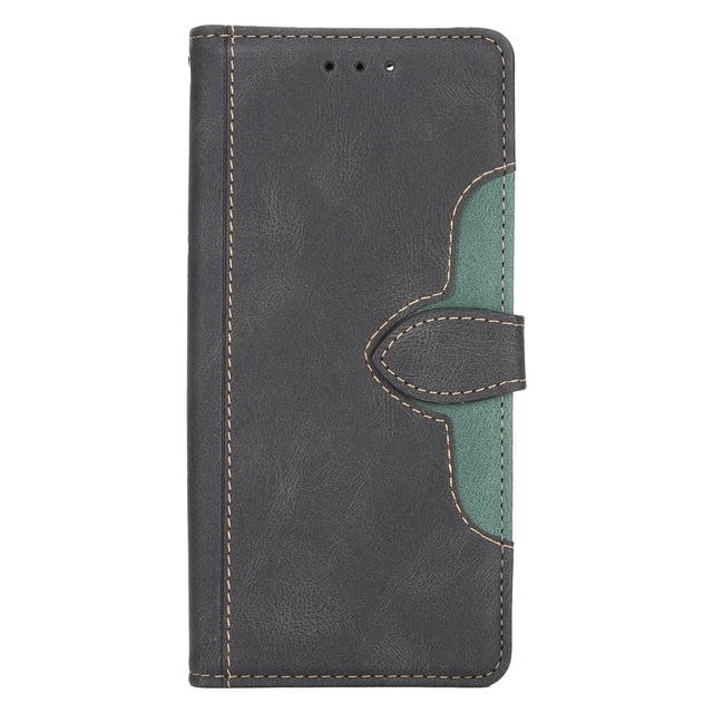 Funda para teléfono tipo billetera de cuero PU con tarjetero y botones magnéticos para funda para teléfono Samsung A72 antiarañazos