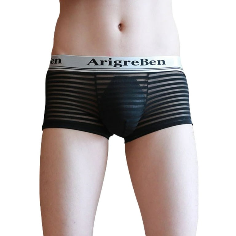 1pack Men's Fashion Breathable Comfortable Slim Briefs, Men's Sexy  Underwear For Teen