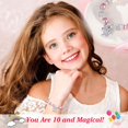 thumbnail image 2 of Unicorn Bracelet for Girls Age 3-12 Birthday Anniversary Christmas Gift for Daughter Granddaughter Niece Kids Jewelry Present, 2 of 6