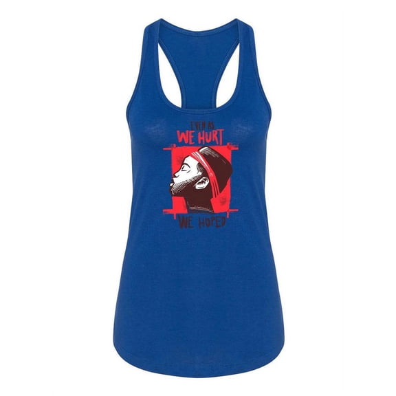 We Hoped Racerback Tank Women -Smartprints Designs, Female x-Small