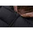 thumbnail image 6 of Huowey Kids Girls Winter Snowsuit One Piece Full Zipper Up Thickened Wool Hooded Jumpsuit Romper Baby Cute Soft Comfy Warm Overcoat Outfits,Black,18-24 Months, 6 of 9