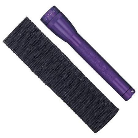 Aa Cell Holster - Mini MagLite 2-Cell AA Holster Pack Flashlight, Purple