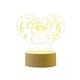 thumbnail image 2 of Luz nocturna LED creativa | Lámpara de escritorio acrílica con alimentación USB | Decoración de dormitorio en blanco cálido | Luz portátil para decorar habitaciones | Regalo de cumpleaños para, 2 of 5
